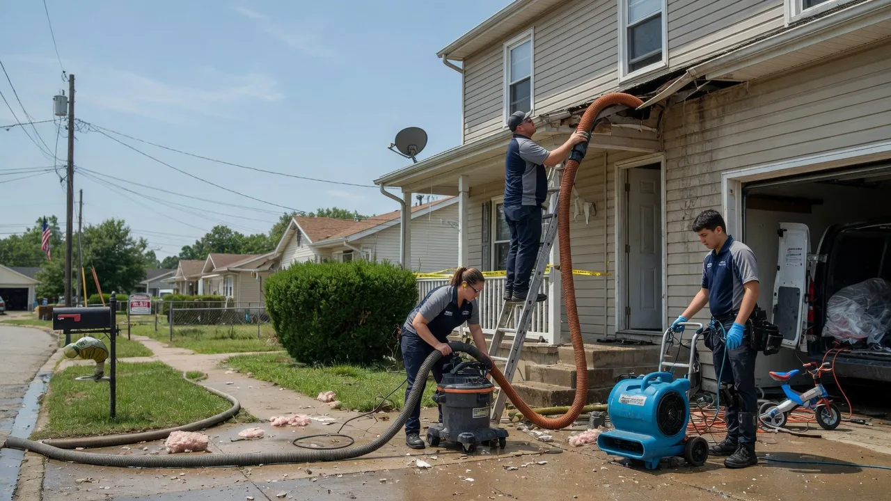 Water Damage Restoration in Garland, KS near me